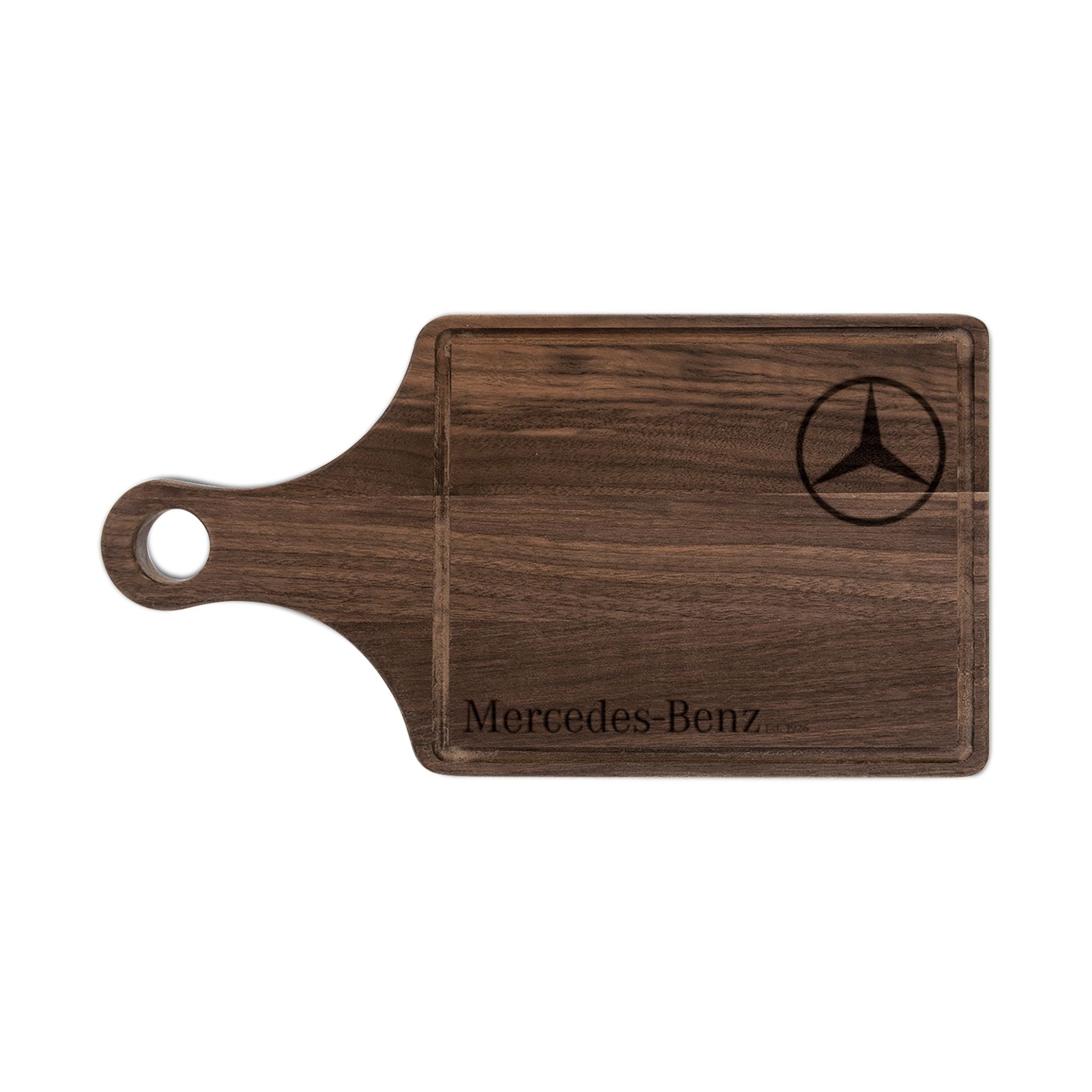 Mercedes Benz engraved Wooden Cutting Board | Personalized Engraving