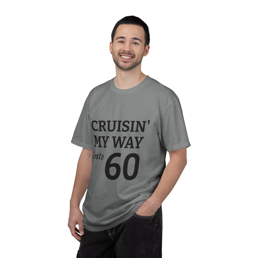 Cruisin' My Way Into 60 T-Shirt — 60th Birthday Gift Tee