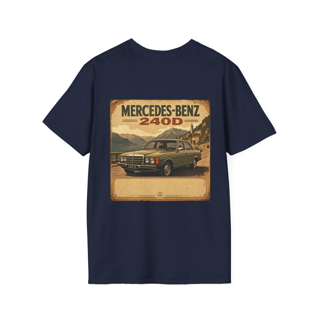 240D Vintage Tee — Back Print