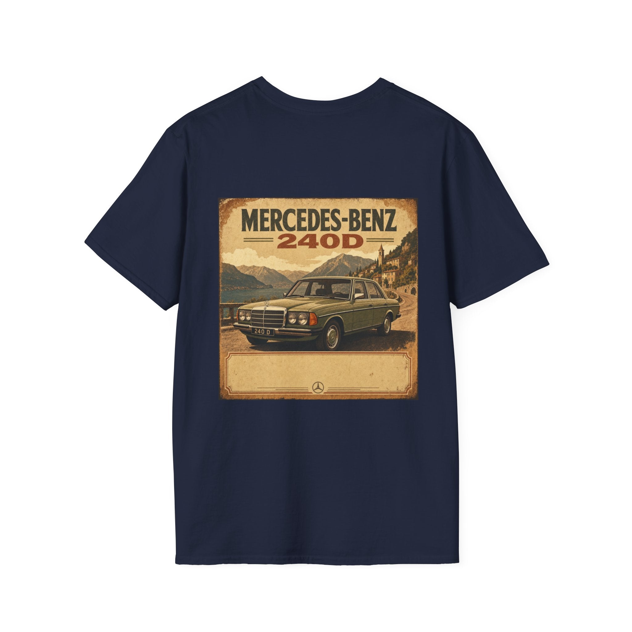 240D Vintage Tee — Back Print
