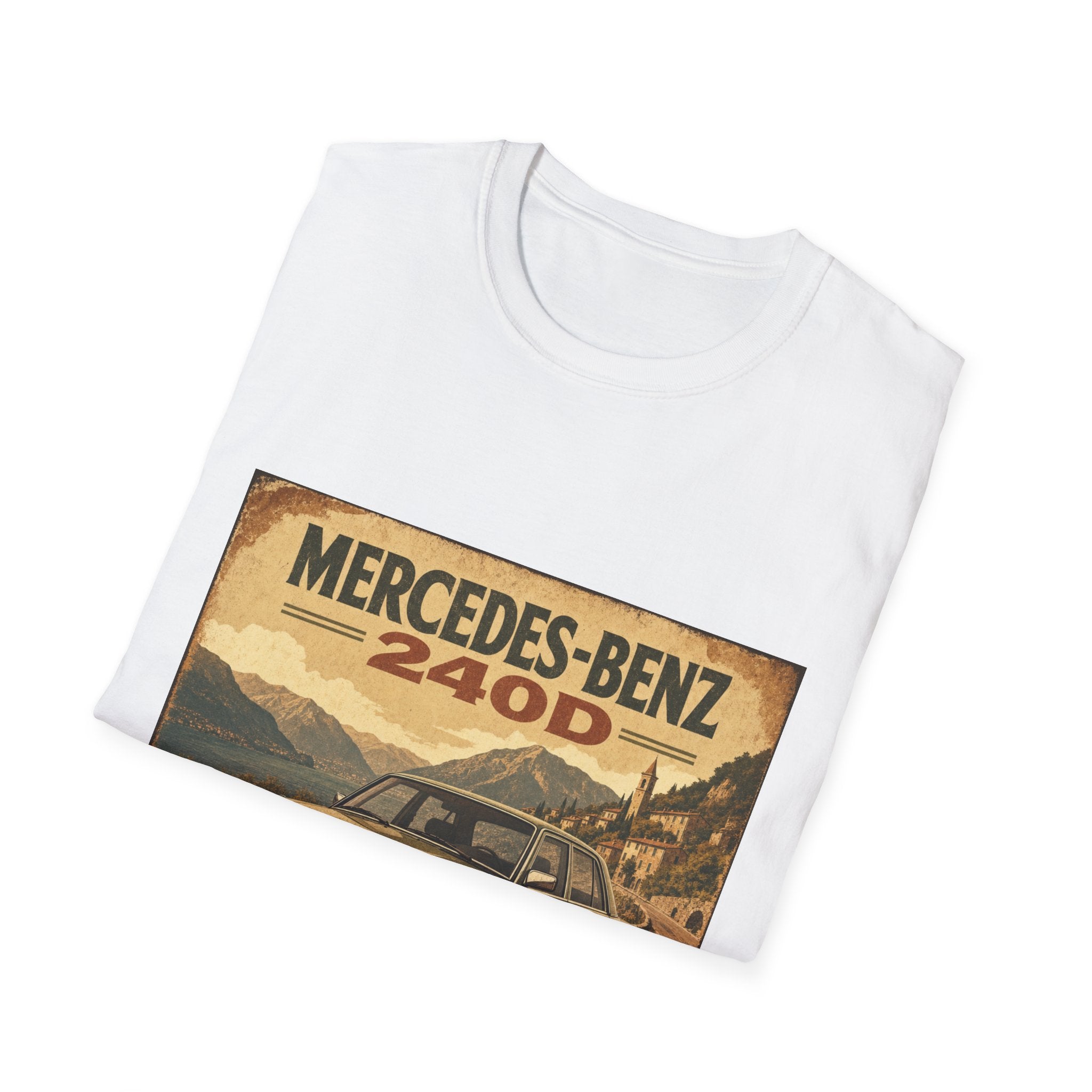 240D Vintage Tee — Front Print