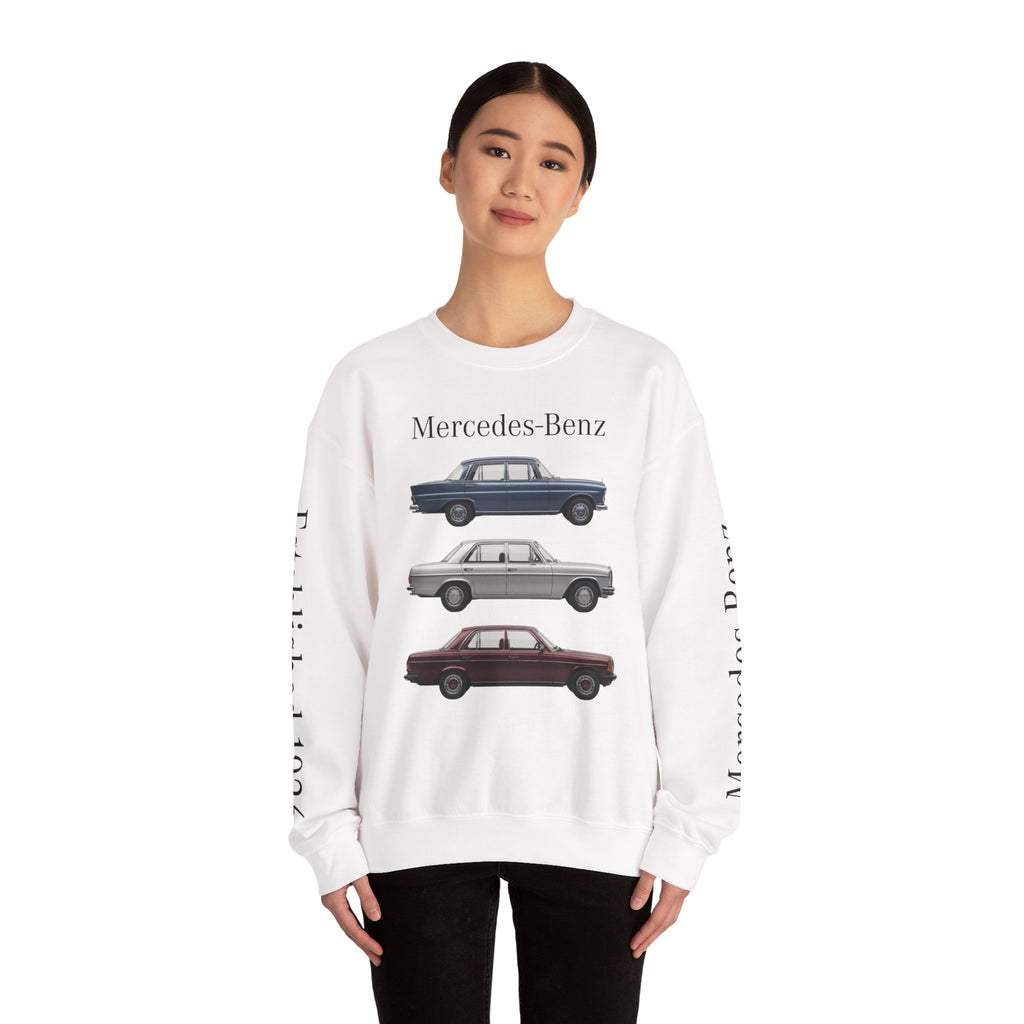 Vintage Mercedes-Benz Sedan Illustration Sweatshirt | Classic Car Crewneck