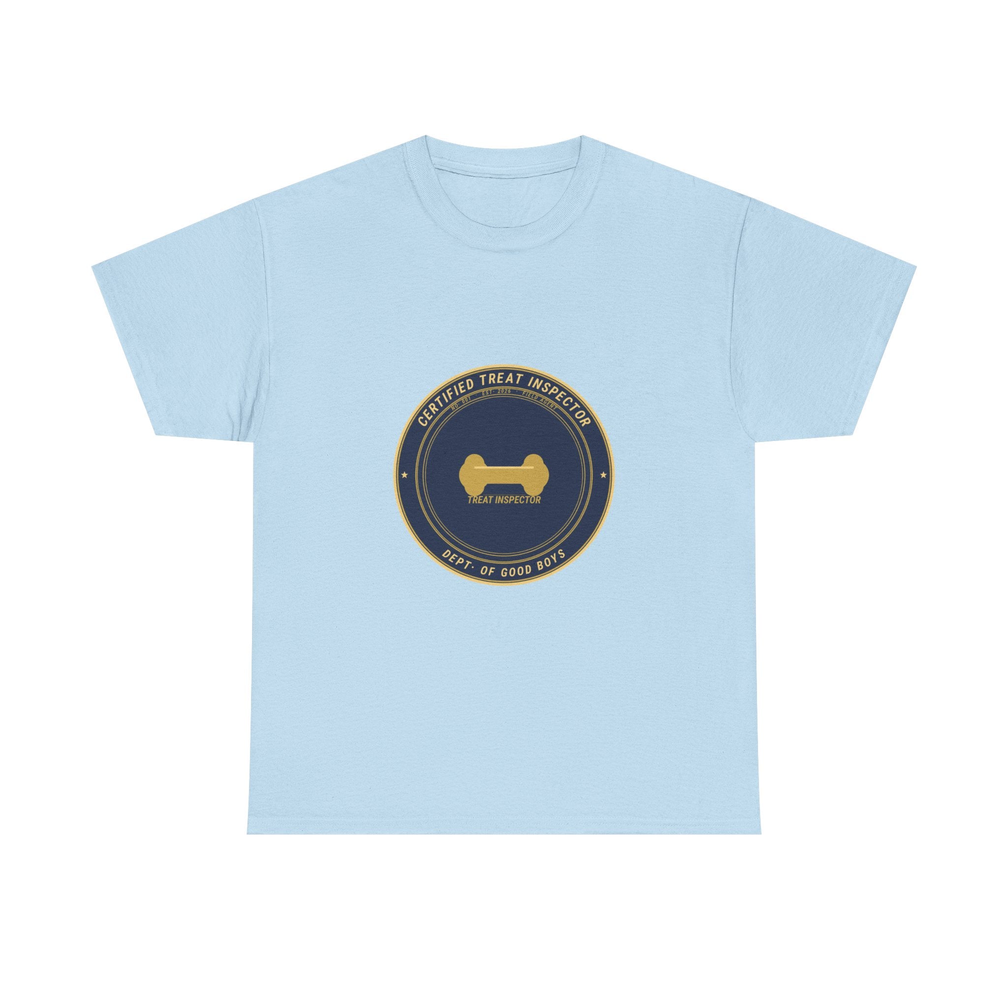 Certified Treat Inspector Dog Tee | Funny Dog Owner Shirt