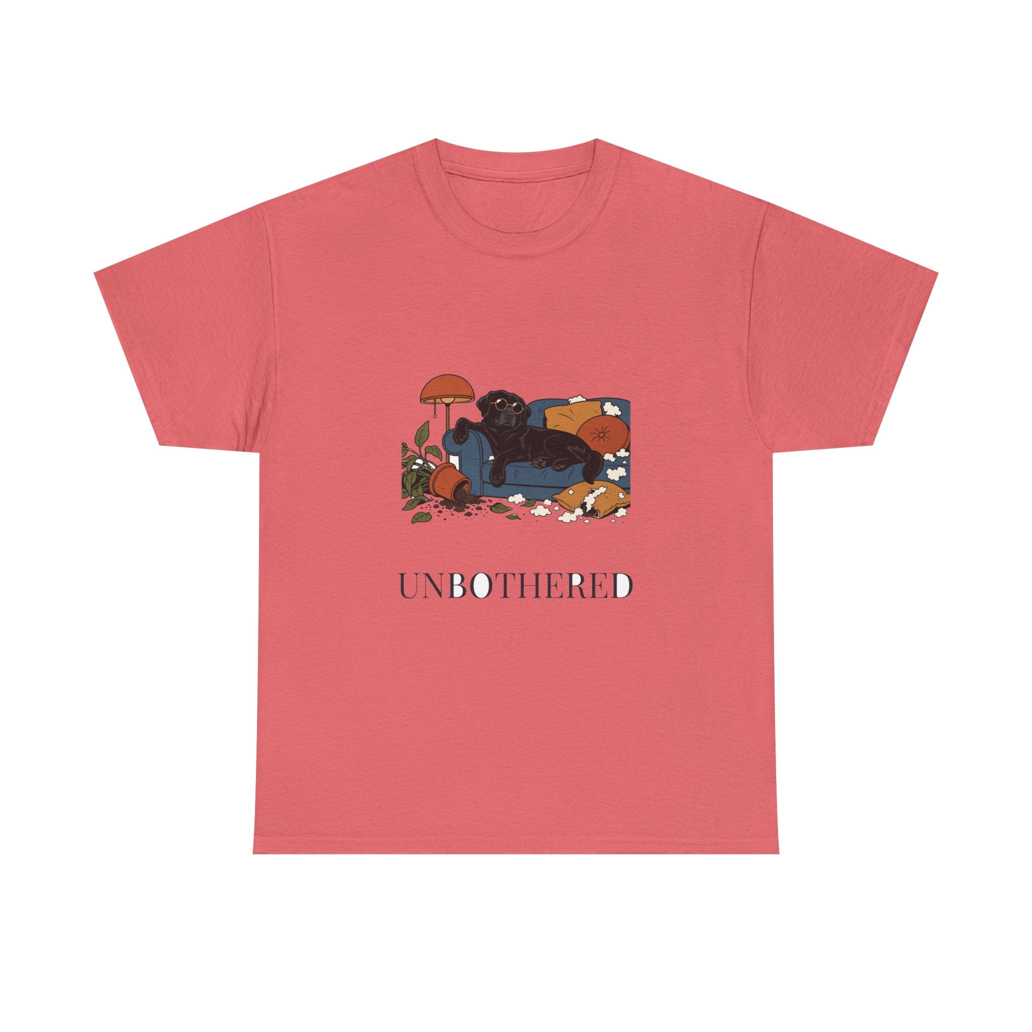 Unbothered Black Lab Tee | Funny Dog Mom Gift