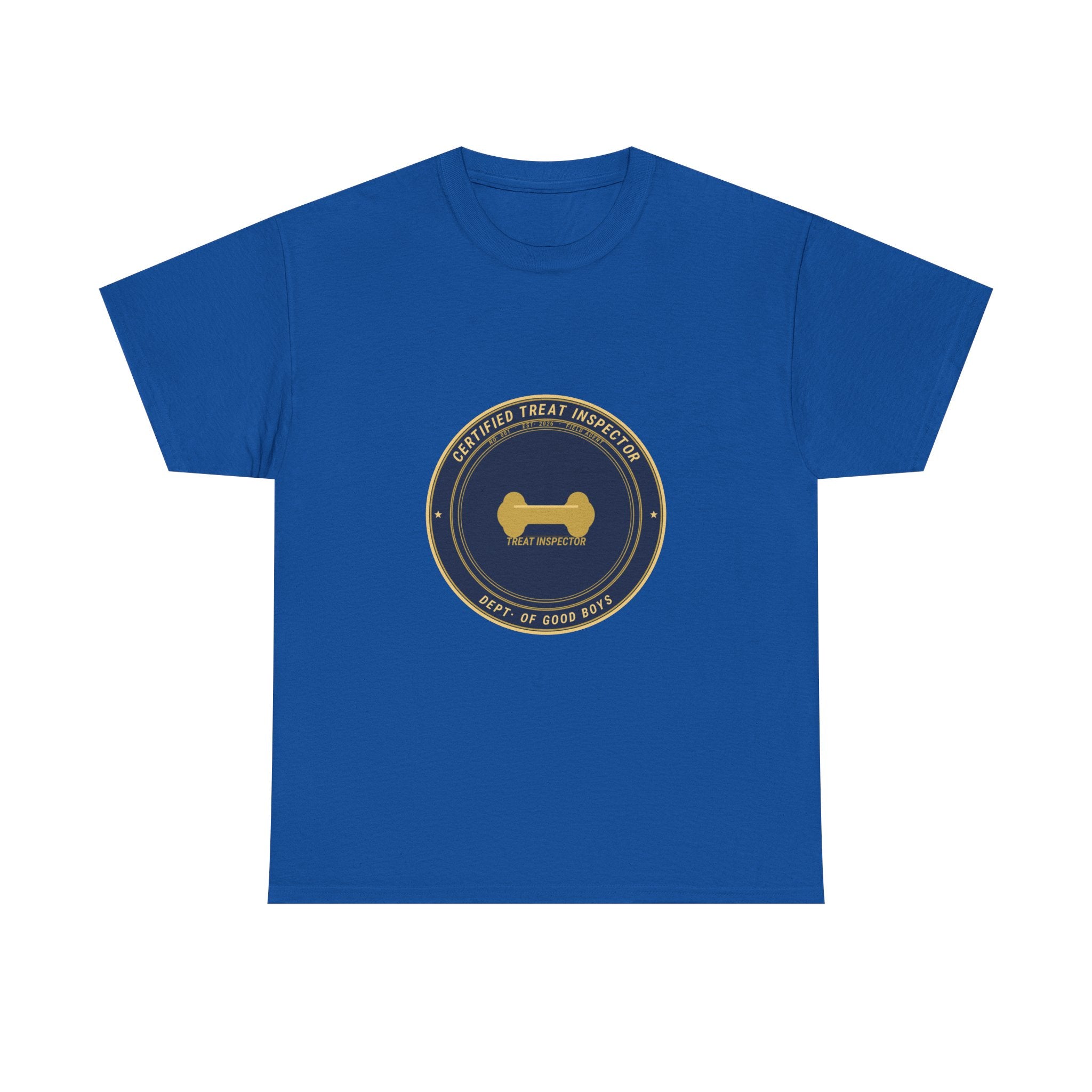 Certified Treat Inspector Dog Tee | Funny Dog Owner Shirt
