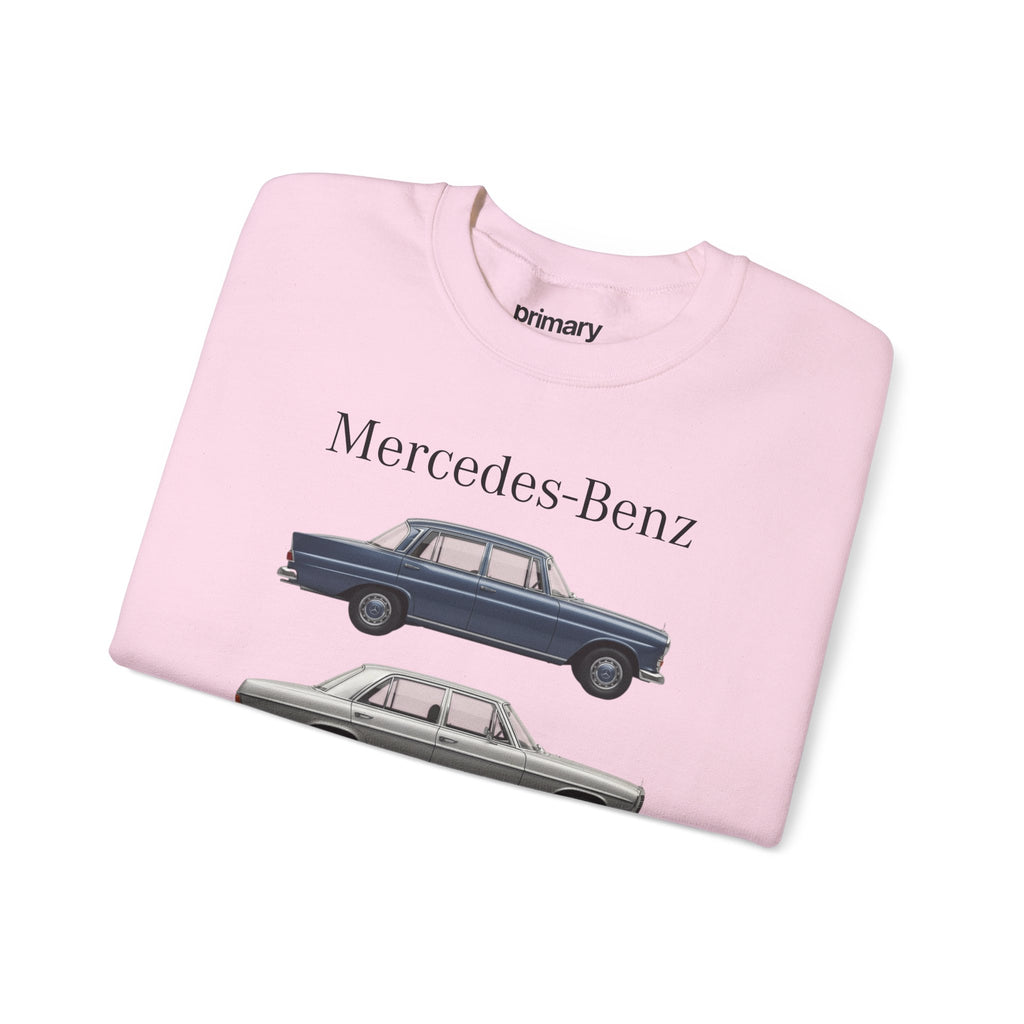 Vintage Mercedes-Benz Sedan Illustration Sweatshirt | Classic Car Crewneck