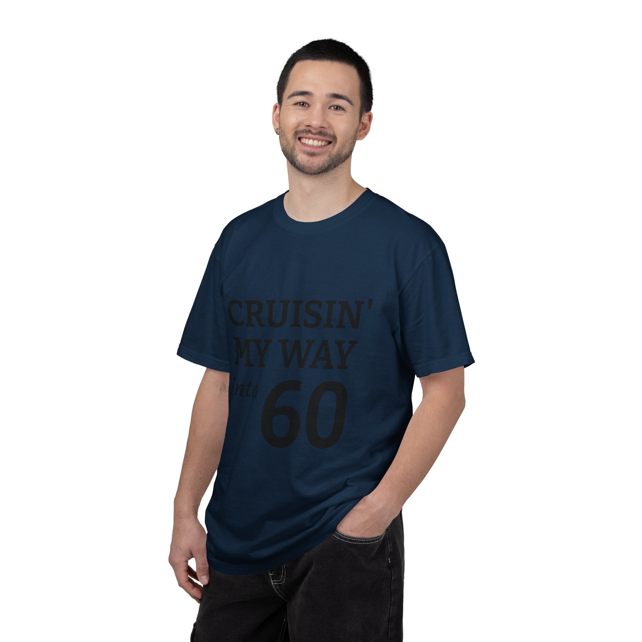 Cruisin' My Way Into 60 T-Shirt — 60th Birthday Gift Tee