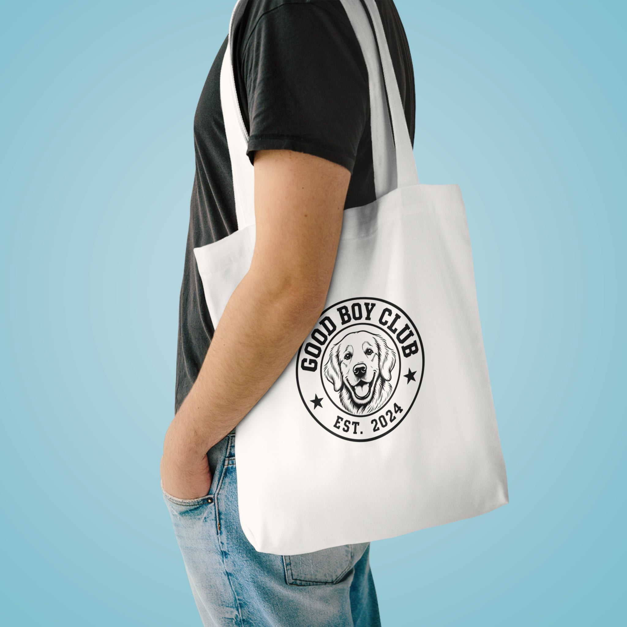 Good Boy Club Drop 001 Tote | GBC-003 Canvas Dog Lover Tote Bag