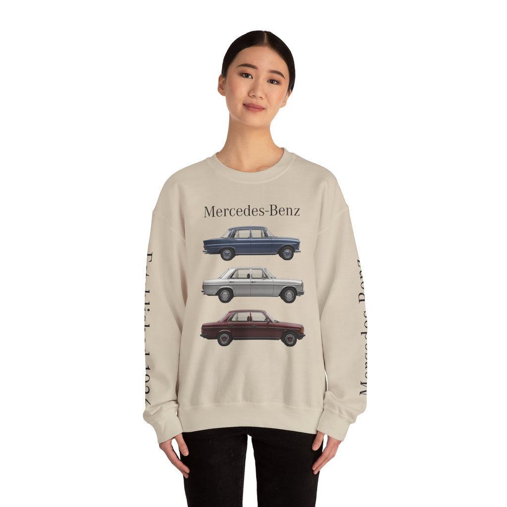 Vintage Mercedes-Benz Sedan Illustration Sweatshirt | Classic Car Crewneck