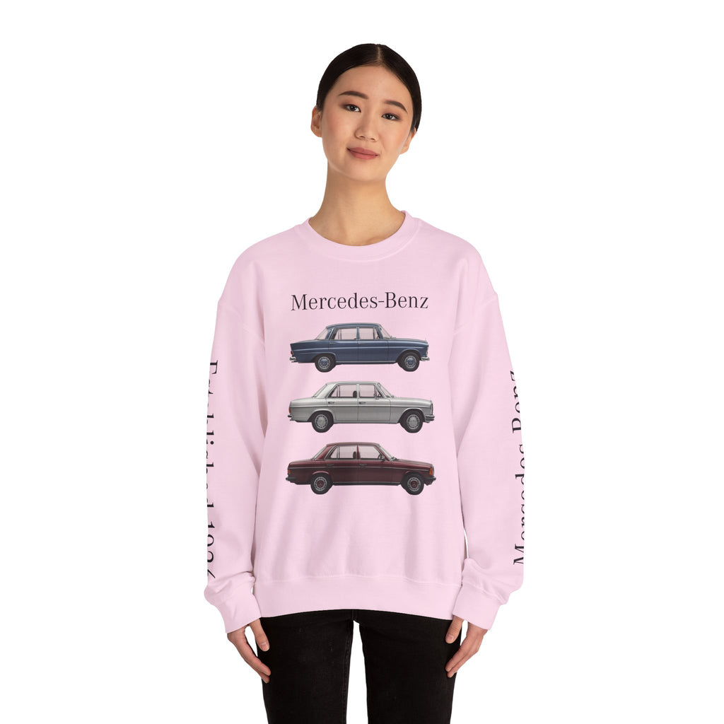Vintage Mercedes-Benz Sedan Illustration Sweatshirt | Classic Car Crewneck