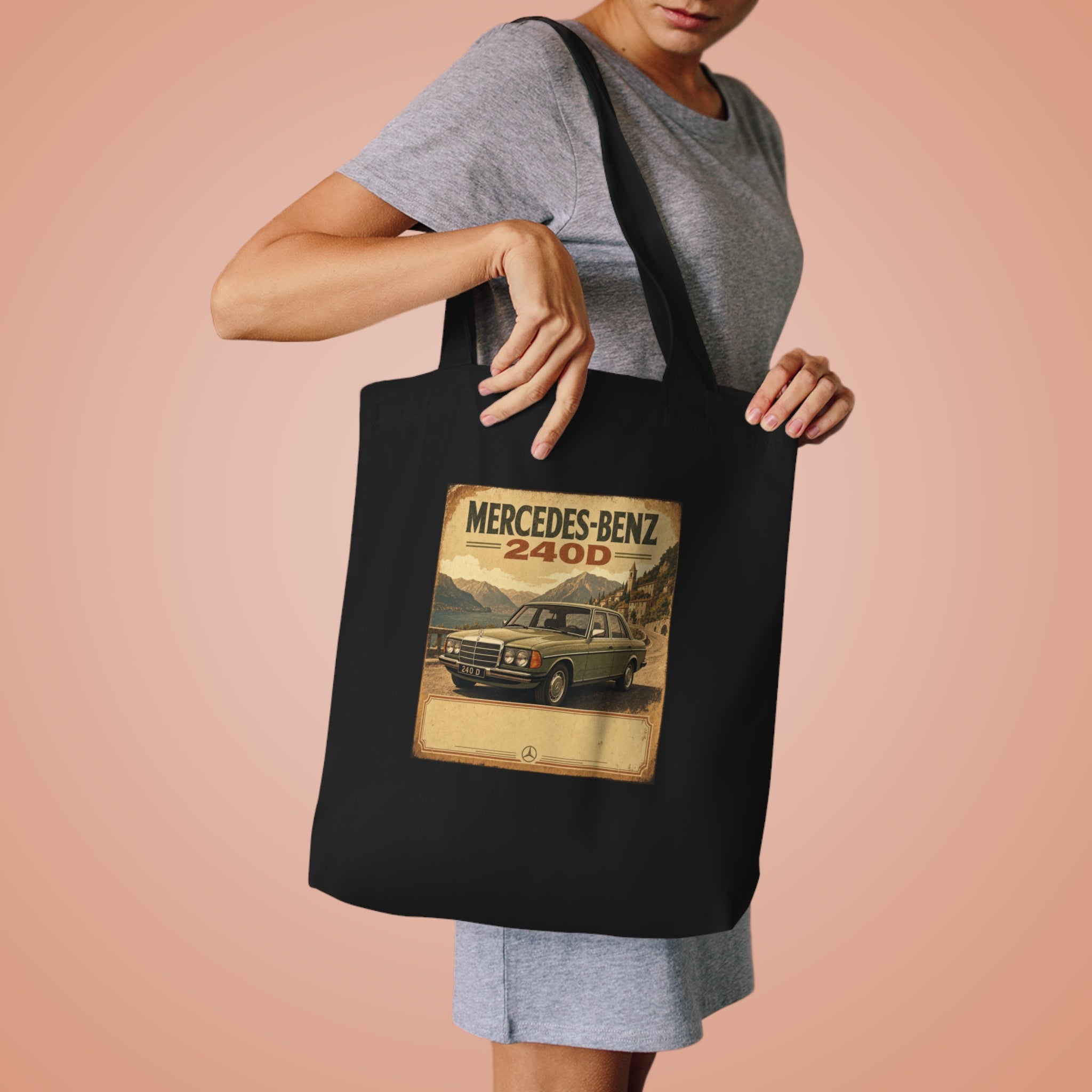 240D Vintage Poster Tote Bag