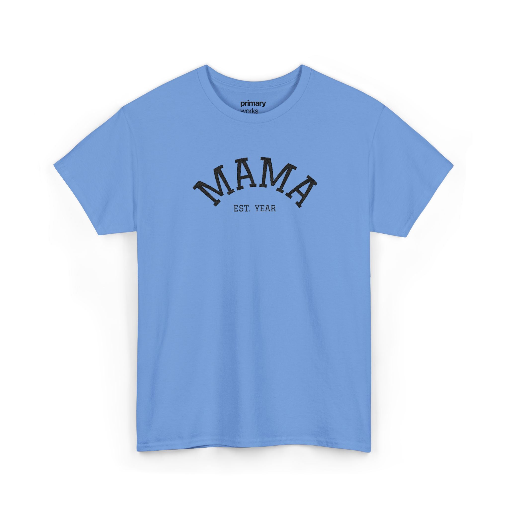 Mama Est. Year T‑Shirt — Vintage Mom Graphic Tee (Custom Year)