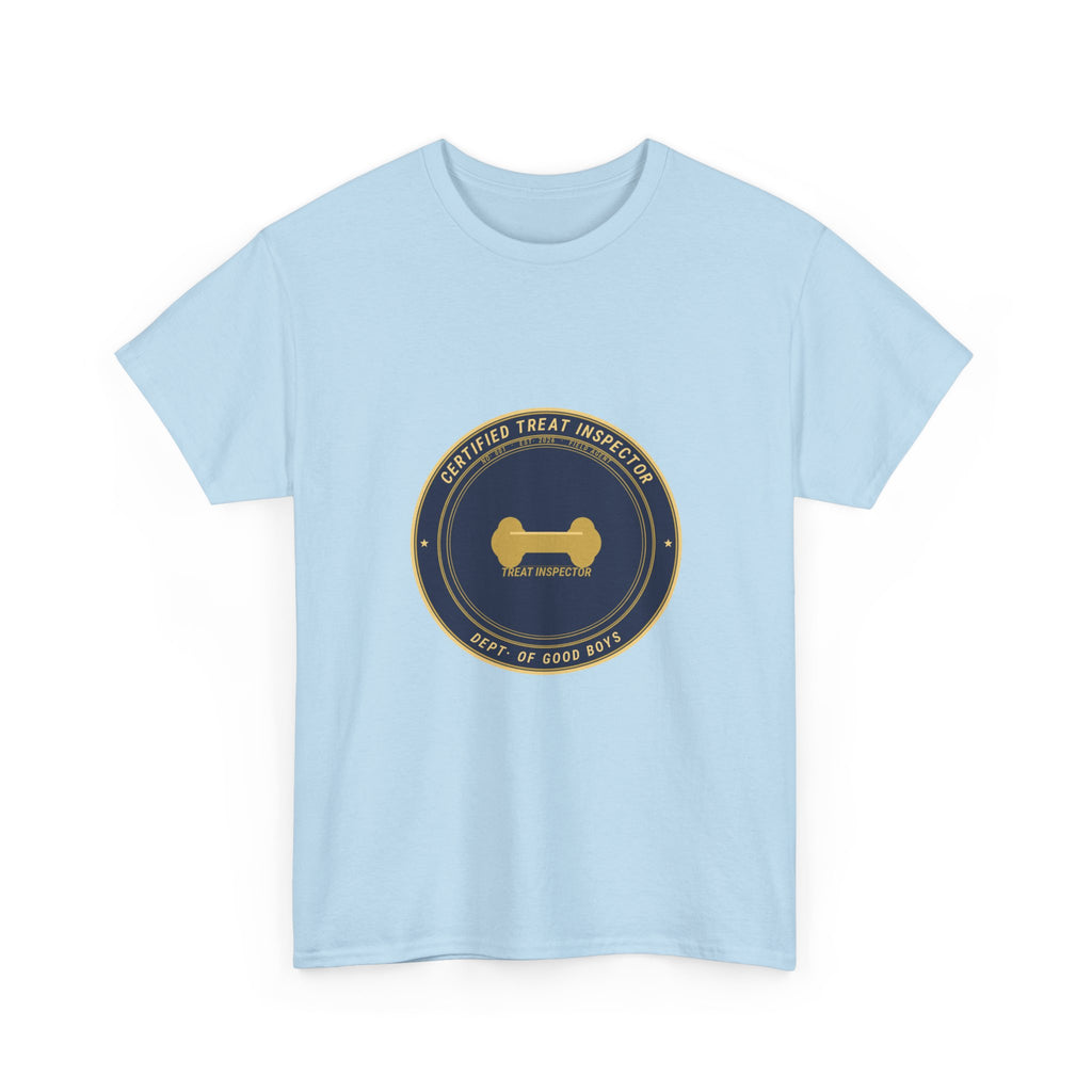 Certified Treat Inspector Dog Tee | Funny Dog Owner Shirt