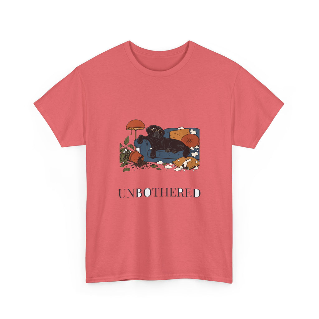 Unbothered Black Lab Tee | Funny Dog Mom Gift