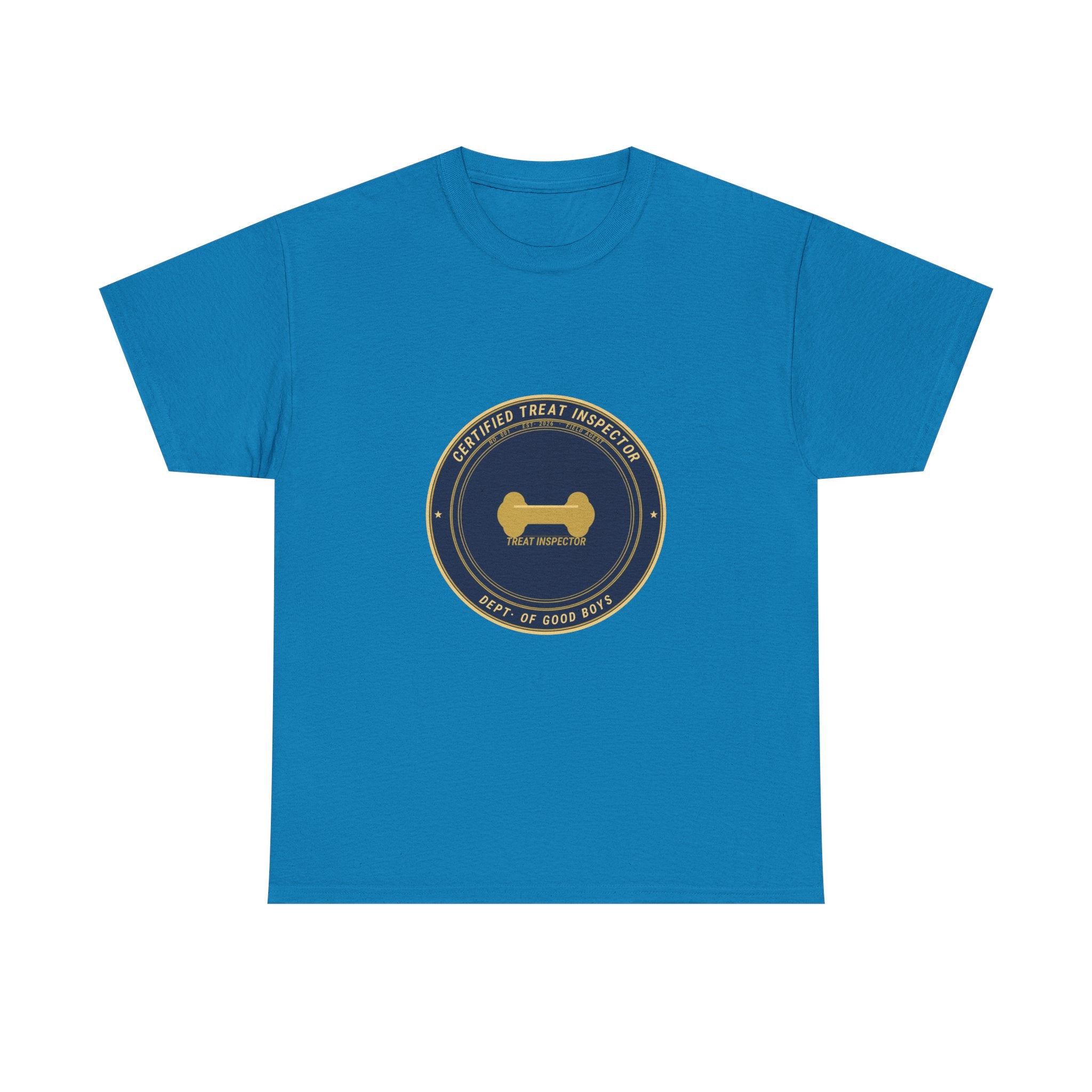 Certified Treat Inspector Dog Tee | Funny Dog Owner Shirt