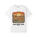 Good Boys Club T-Shirt — Retro Fishing Dogs Graphic Tee