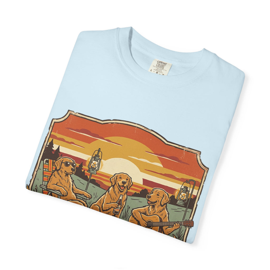 Good Boys Club T-Shirt — Retro Fishing Dogs Graphic Tee