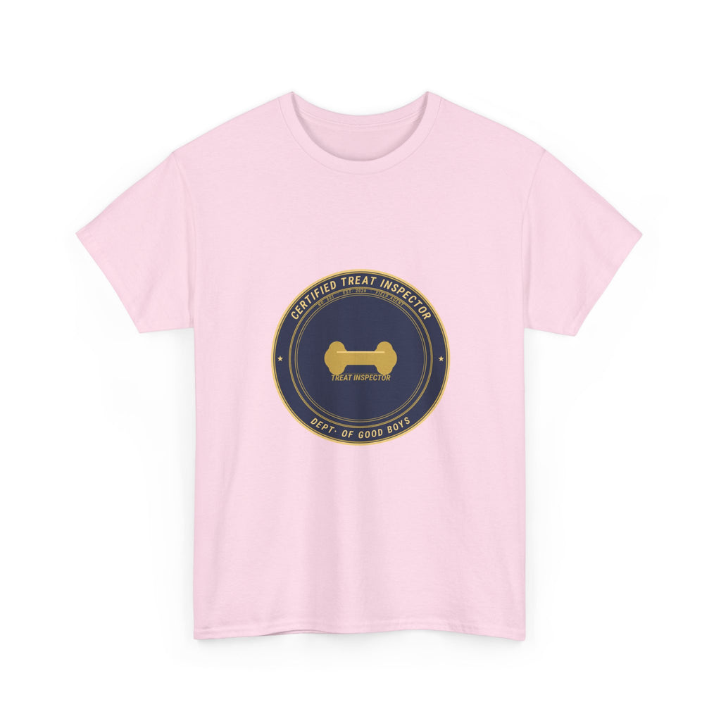 Certified Treat Inspector Dog Tee | Funny Dog Owner Shirt