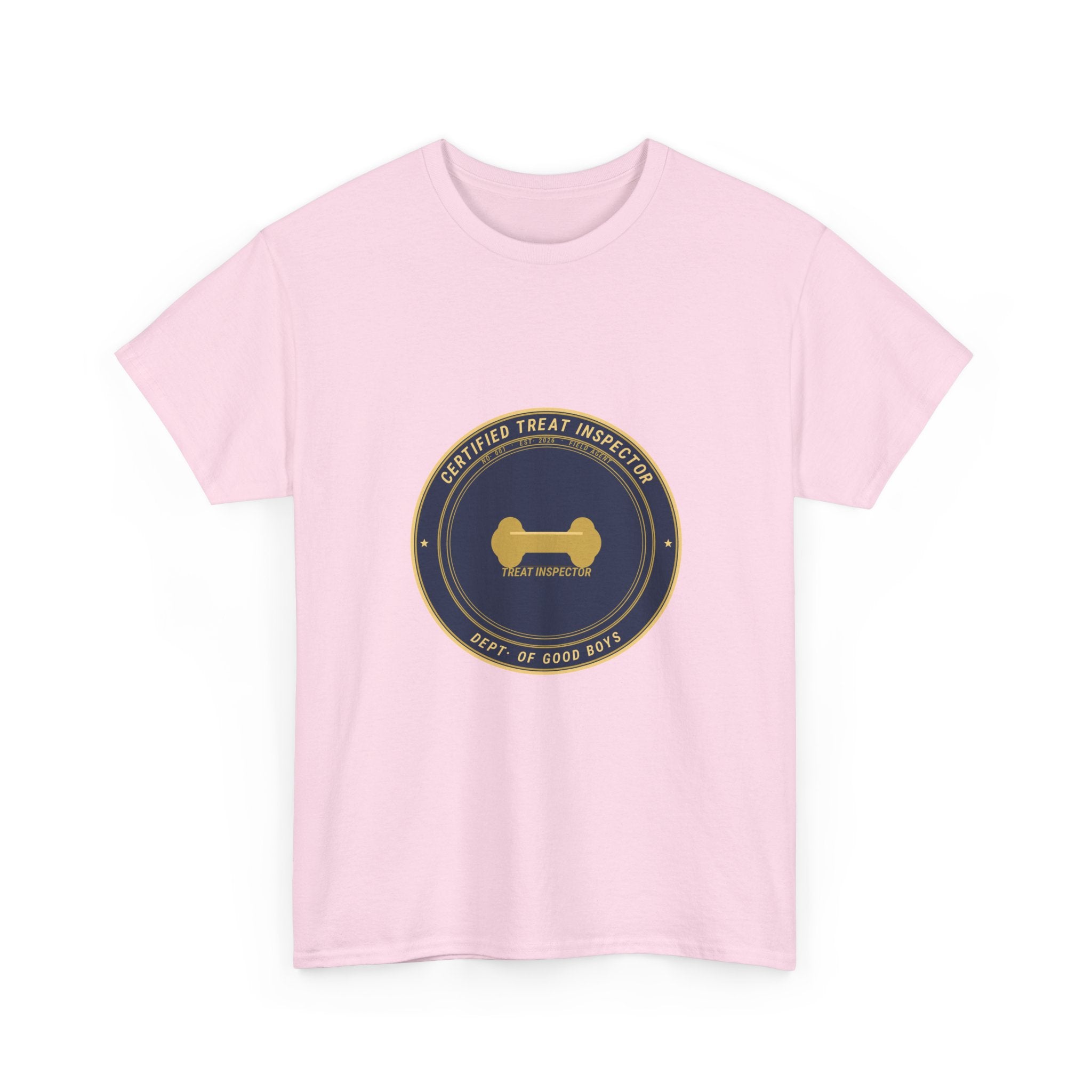 Certified Treat Inspector Dog Tee | Funny Dog Owner Shirt