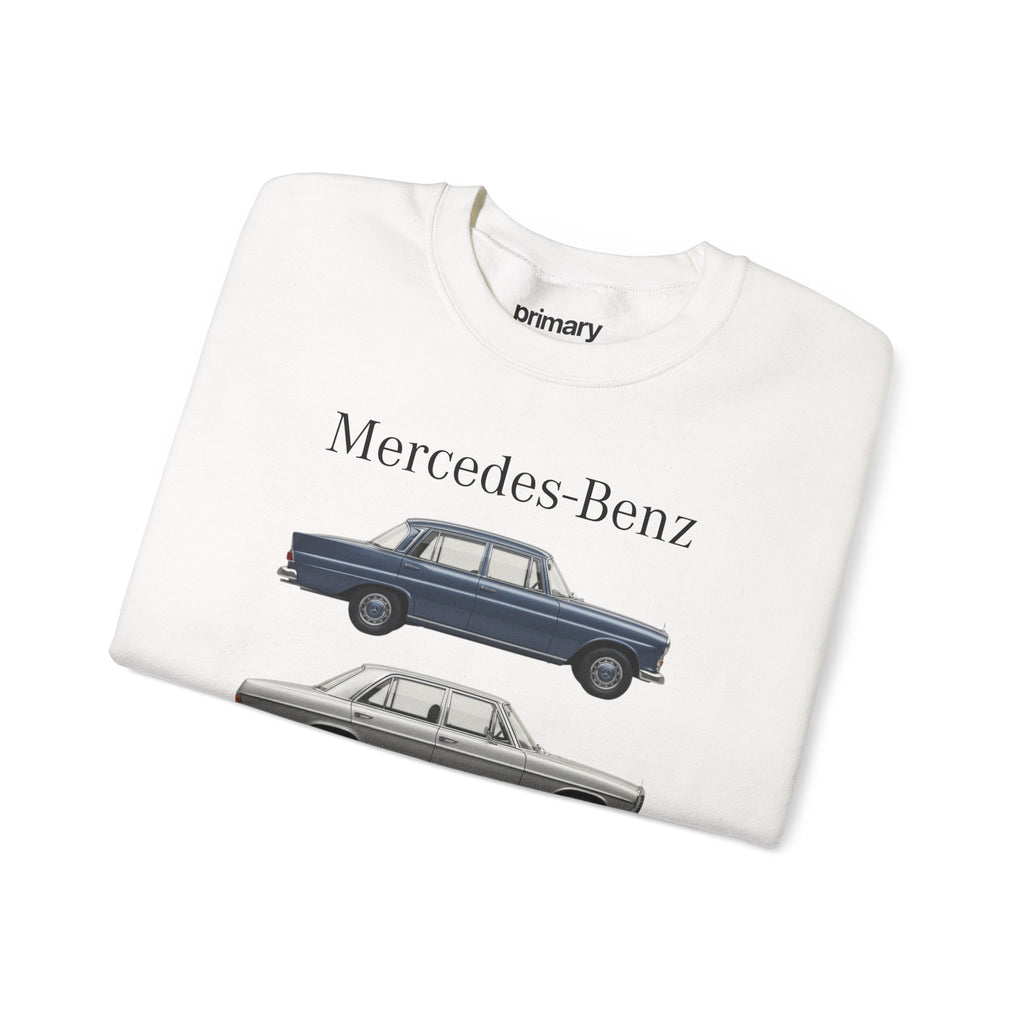 Vintage Mercedes-Benz Sedan Illustration Sweatshirt | Classic Car Crewneck