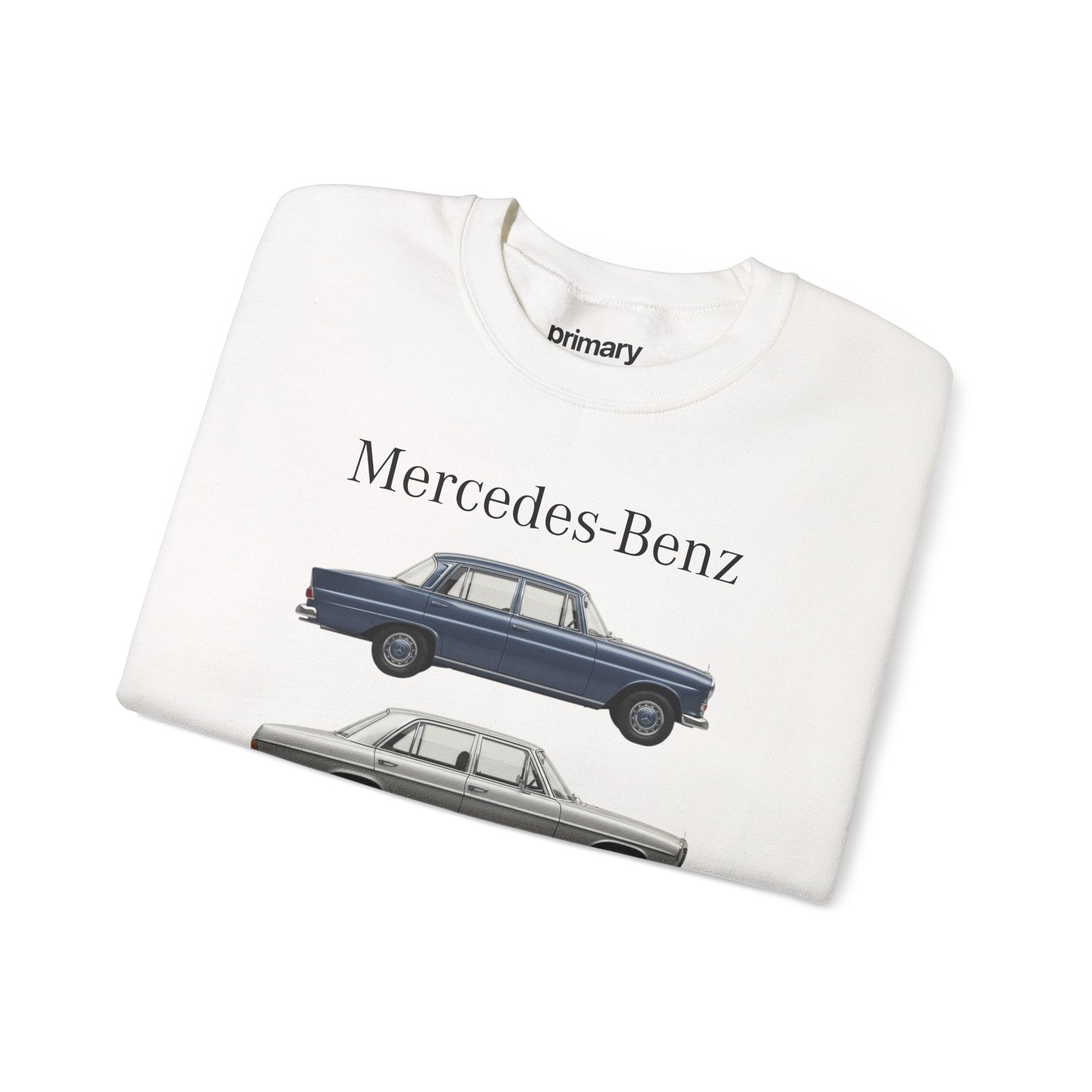 Vintage Mercedes-Benz Sedan Illustration Sweatshirt | Classic Car Crewneck