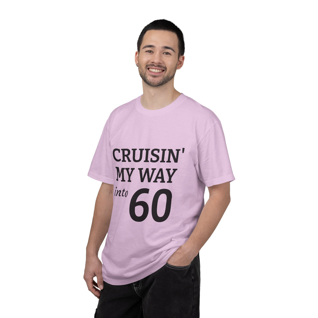 Cruisin' My Way Into 60 T-Shirt — 60th Birthday Gift Tee