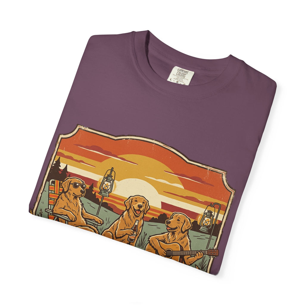 Good Boys Club T-Shirt — Retro Fishing Dogs Graphic Tee