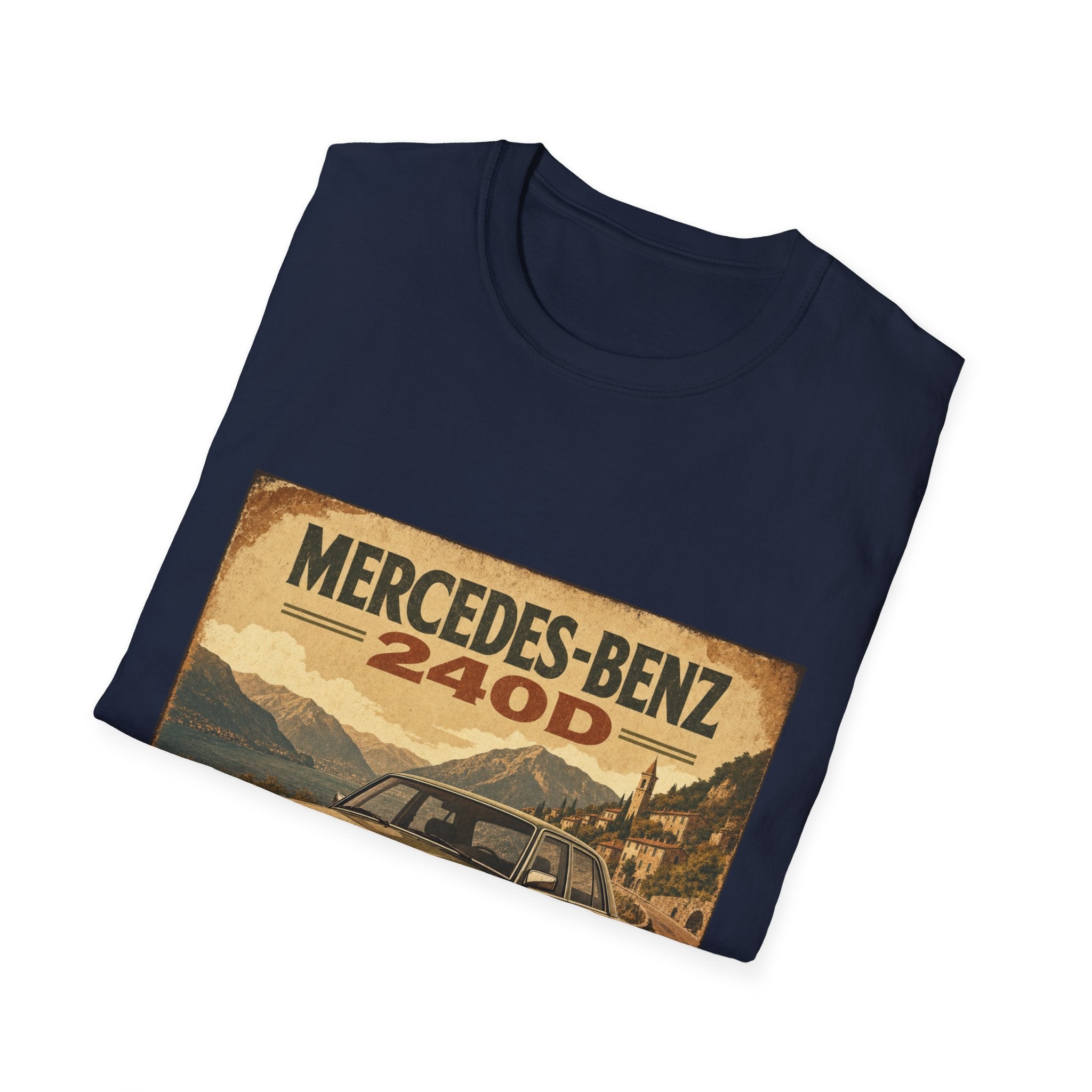 240D Vintage Tee — Front Print