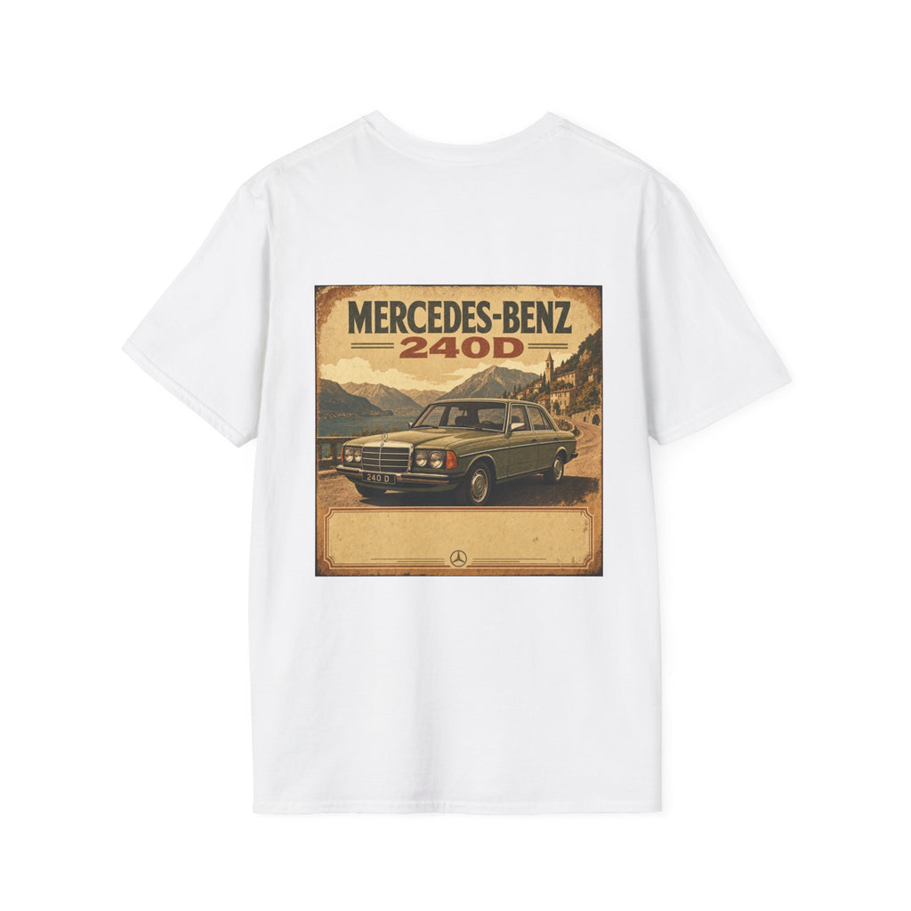 240D Vintage Tee — Back Print