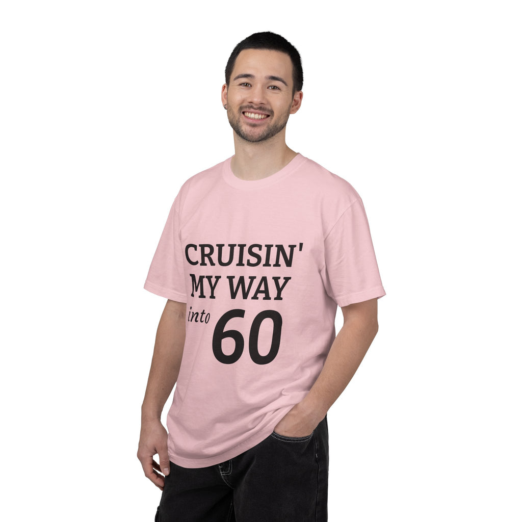 Cruisin' My Way Into 60 T-Shirt — 60th Birthday Gift Tee