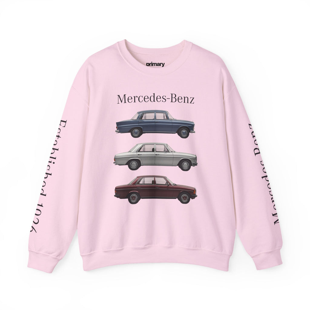 Vintage Mercedes-Benz Sedan Illustration Sweatshirt | Classic Car Crewneck
