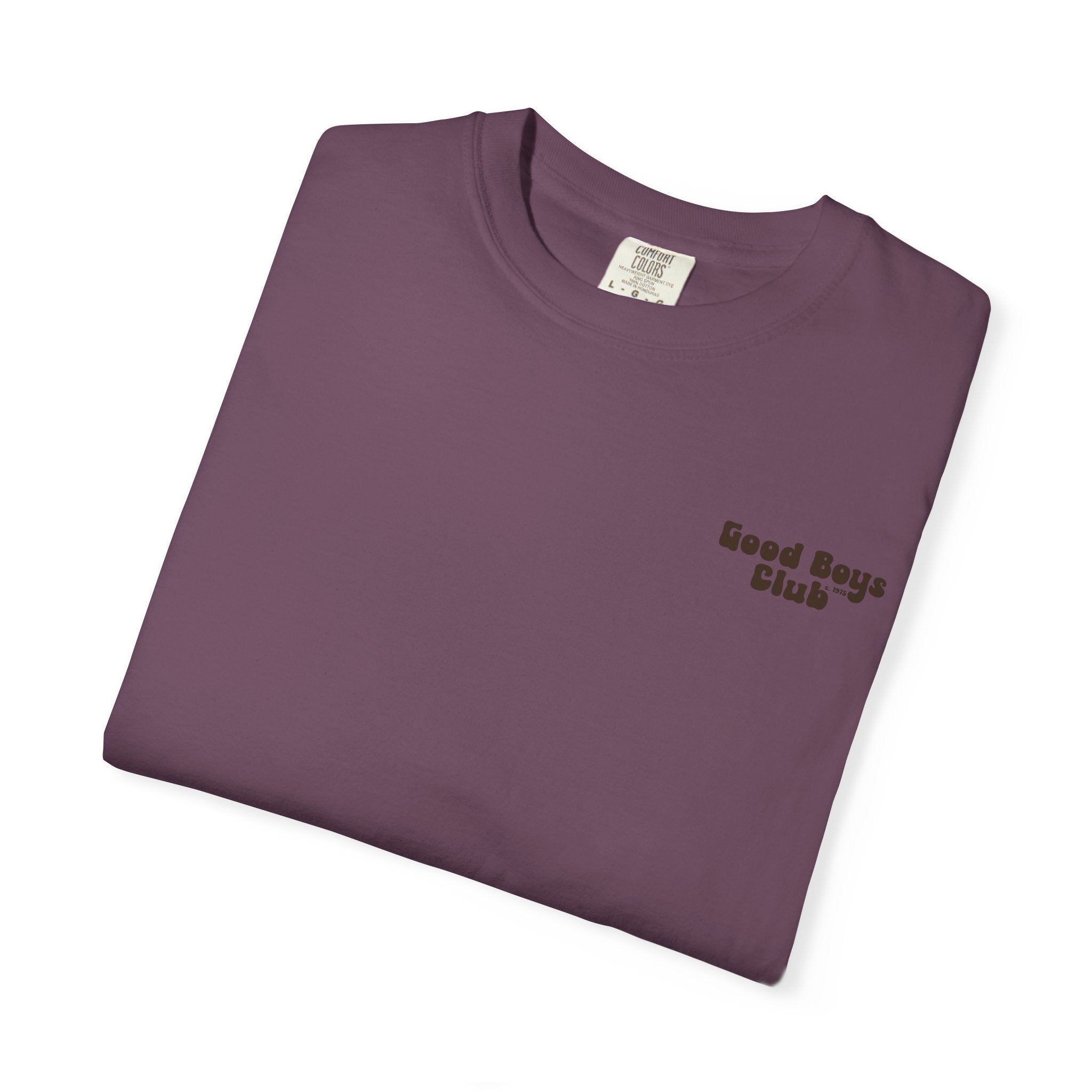 Good Boys Club T-Shirt — Retro Dogs Guitar Beach Graphic