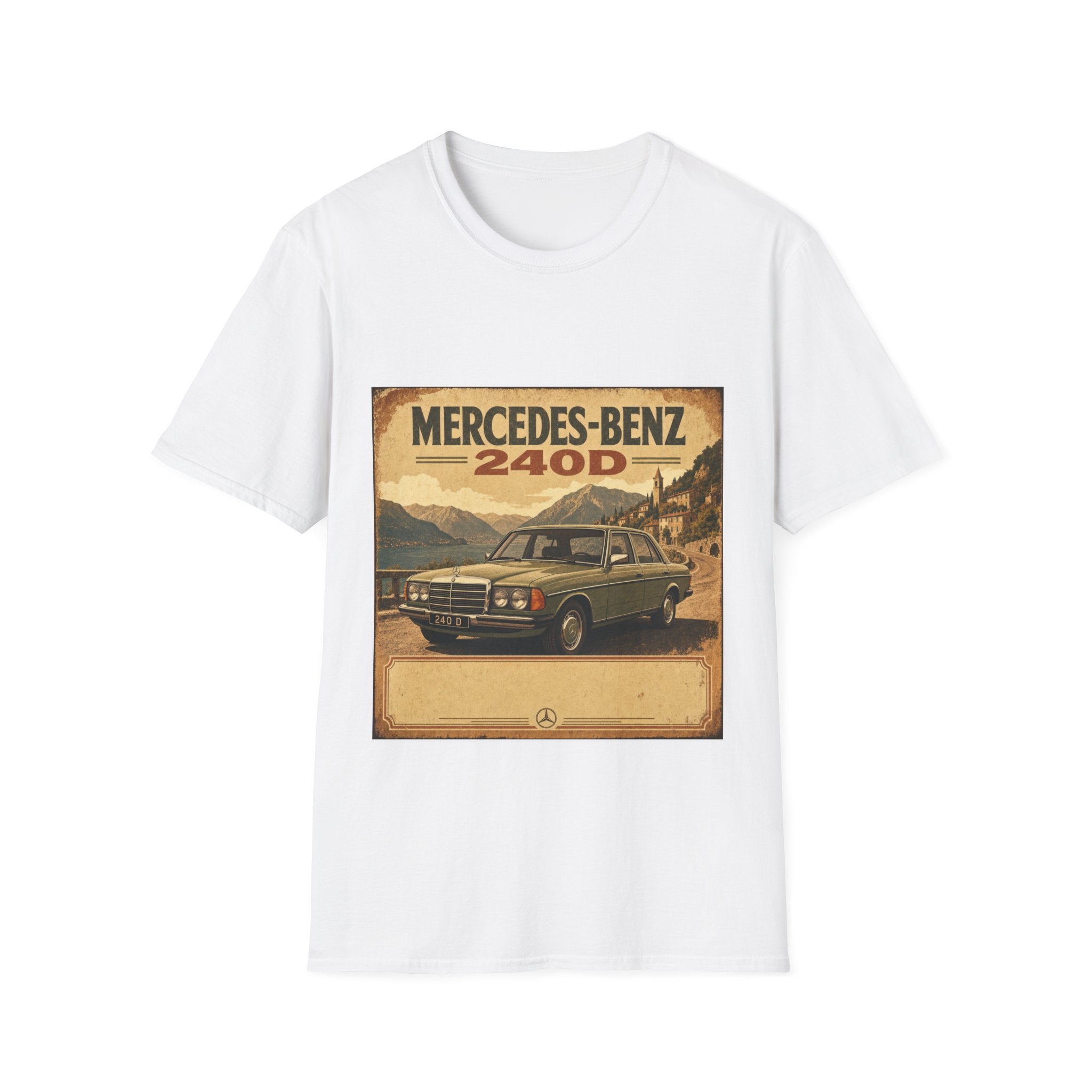 240D Vintage Tee — Front Print