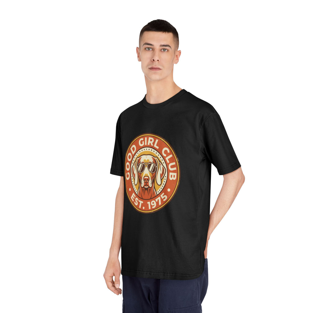 Good Girl Club Dog Emblem T-Shirt | Retro Badge, Established 1975