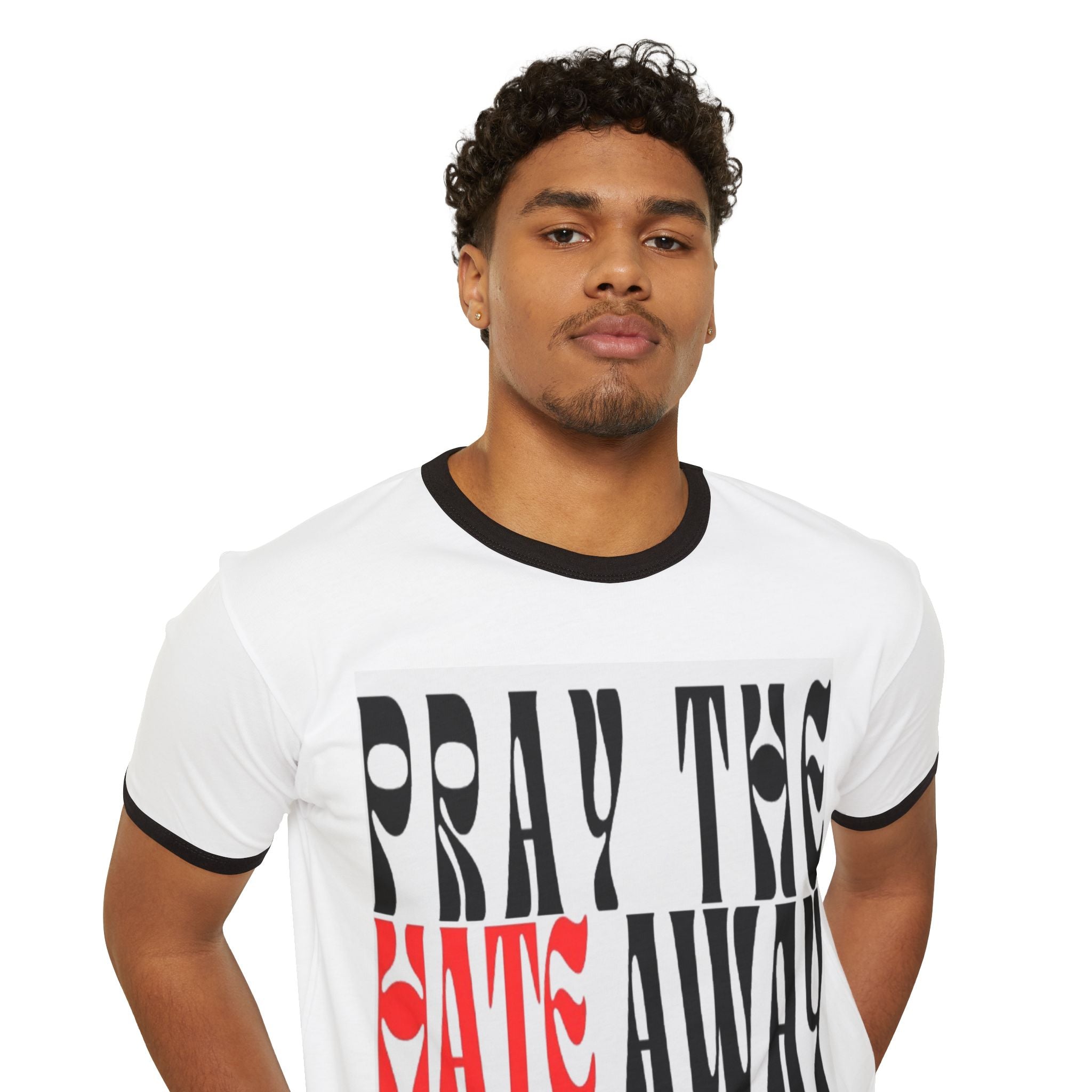 Pray the Hate Away Ringer T-Shirt